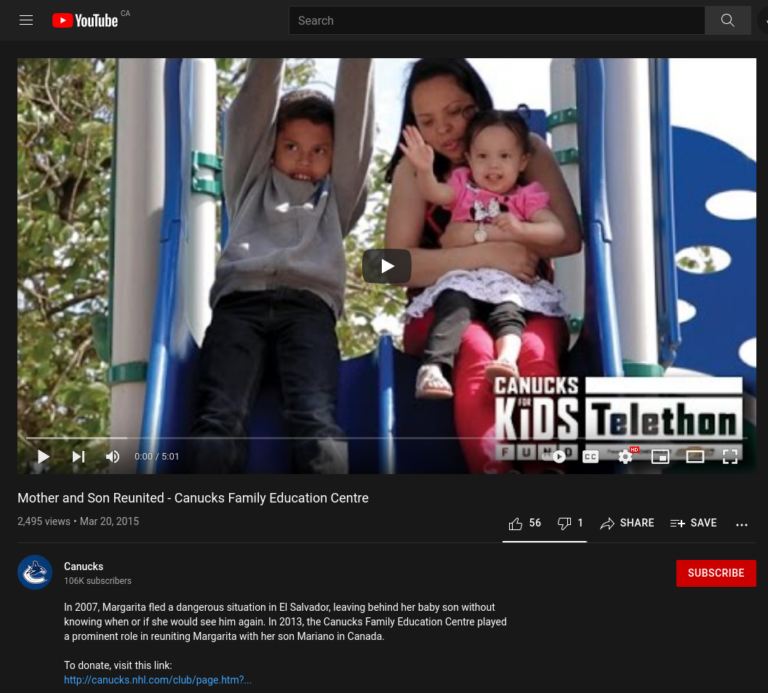 Mother and Son Reunited